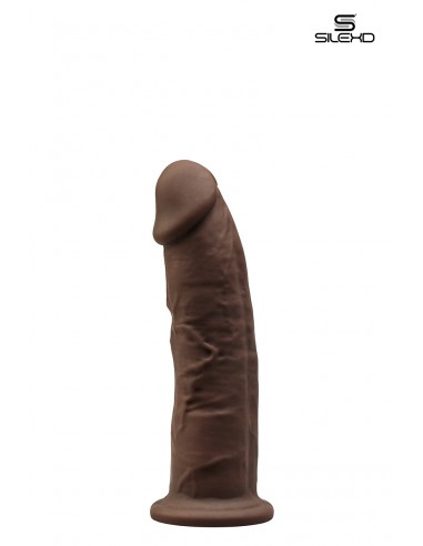  Gode double densité chocolat 15 cm - Modèle 2 - Men Avenue - SexShop Gay