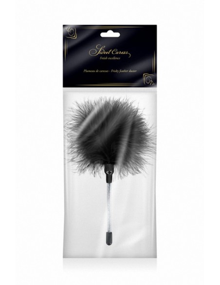  Plumeau à caresses noir - Sweet Caress - Men Avenue - SexShop Gay
