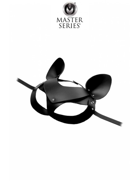  Masque de chat en cuir Bad Kitten - Men Avenue - SexShop Gay