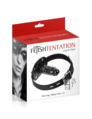  Bâillon avec gode interne - Fetish Tentation - Men Avenue - SexShop Gay