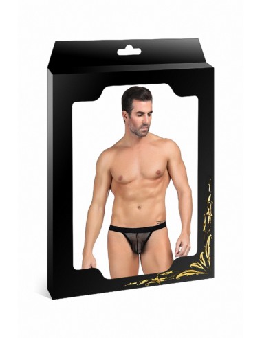  String homme noir résille - Men Avenue - SexShop Gay