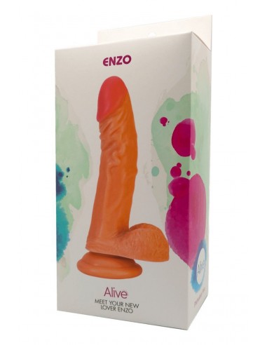  Gode ventouse réaliste Enzo - Alive - Men Avenue - SexShop Gay