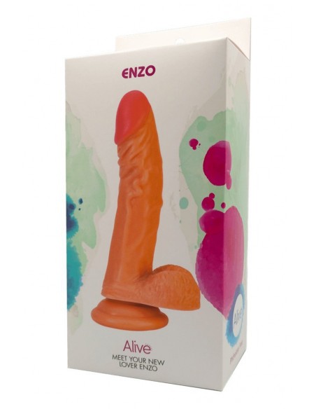  Gode ventouse réaliste Enzo - Alive - Men Avenue - SexShop Gay