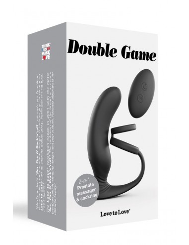  Stimulateur de prostate + cockring Double game - Men Avenue - SexShop Gay