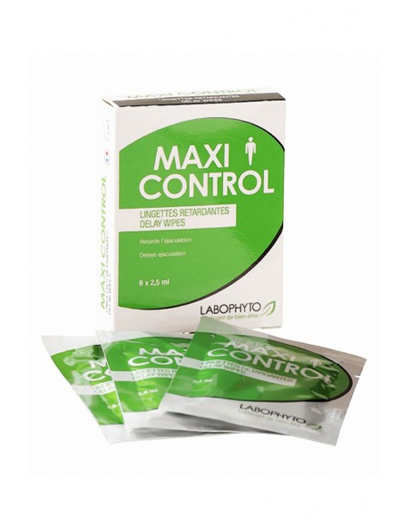  Lingettes retardantes Maxi Control - Men Avenue - SexShop Gay