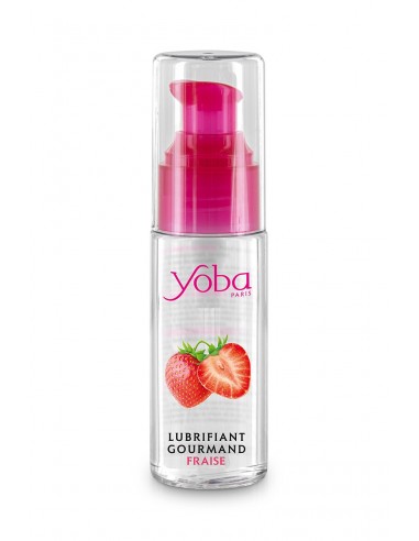  Lubrifiant parfumé fraise 50ml - Yoba - Men Avenue - SexShop Gay