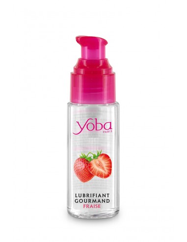  Lubrifiant parfumé fraise 50ml - Yoba - Men Avenue - SexShop Gay