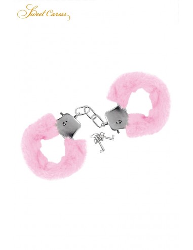  Menottes de poignets rose - Sweet Caress - Men Avenue - SexShop Gay