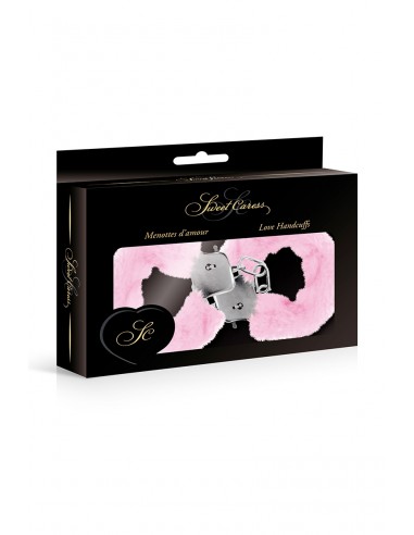  Menottes de poignets rose - Sweet Caress - Men Avenue - SexShop Gay