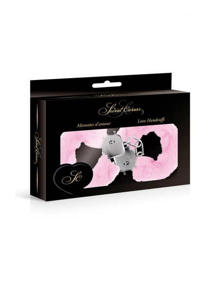  Menottes de poignets rose - Sweet Caress - Men Avenue - SexShop Gay
