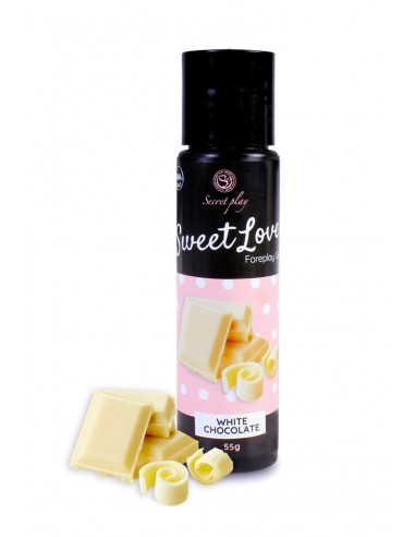  Lubrifiant comestible chocolat blanc - 60ml - Men Avenue - SexShop Gay