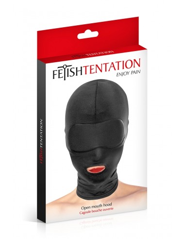  Cagoule BDSM bouche ouverte - Fetish Tentation - Men Avenue - SexShop Gay