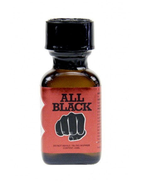  Poppers All Black 24 ml - Men Avenue - SexShop Gay