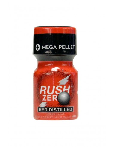  Poppers Rush Zero Red Distilled 10 ml - Men Avenue - SexShop Gay