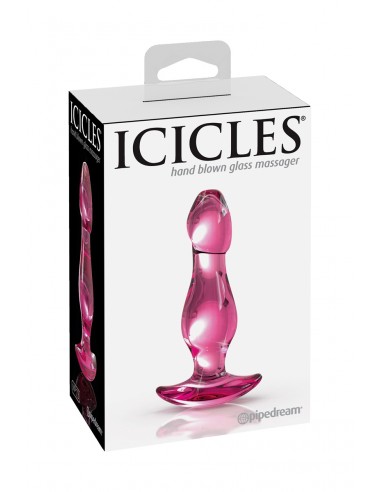  Plug anal verre Icicles n° 73 - Men Avenue - SexShop Gay