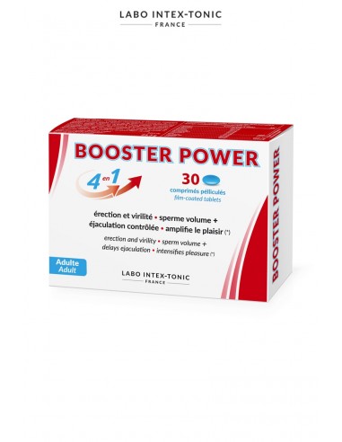  Aphrodisiaque masculin Booster Power (30 comprimés) - Men Avenue - SexShop Gay