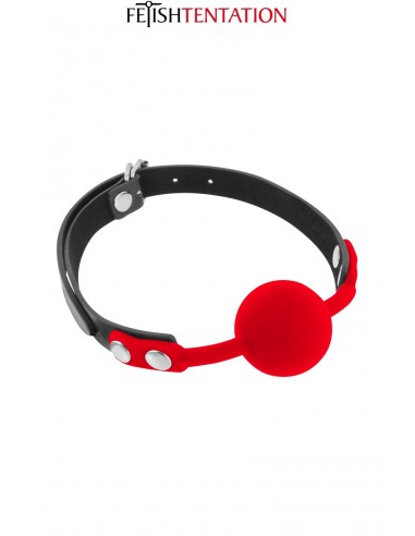  Baillon boule rouge - Fetish Tentation - Men Avenue - SexShop Gay