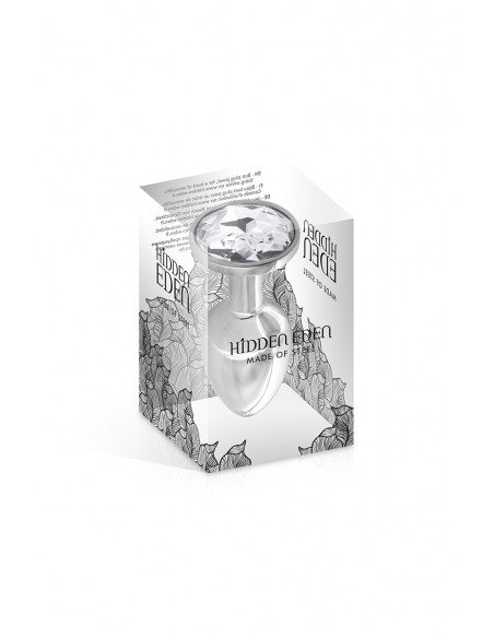  Plug bijou aluminium S - Hidden Eden - Men Avenue - SexShop Gay