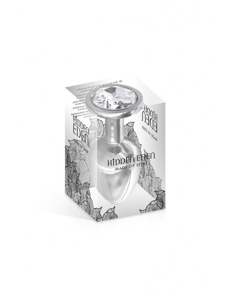  Plug bijou acier M - Hidden Eden - Men Avenue - SexShop Gay