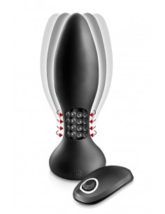  Plug anal à billes rotatives télécommandé - Black Empire - Men Avenue - SexShop Gay 2