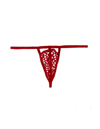  String homme rouge - Paris Hollywood - Men Avenue - SexShop Gay