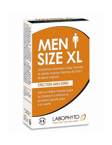  Men Size XL (60 gélules) - Men Avenue - SexShop Gay