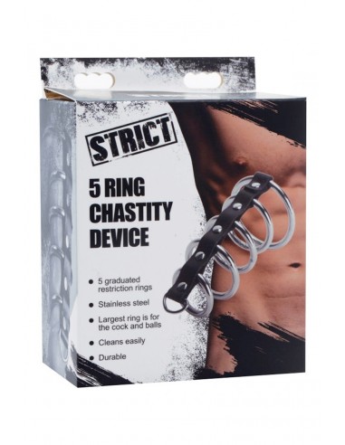  5 anneaux de chasteté - Gates of hell - Men Avenue - SexShop Gay