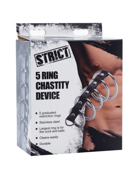  5 anneaux de chasteté - Gates of hell - Men Avenue - SexShop Gay