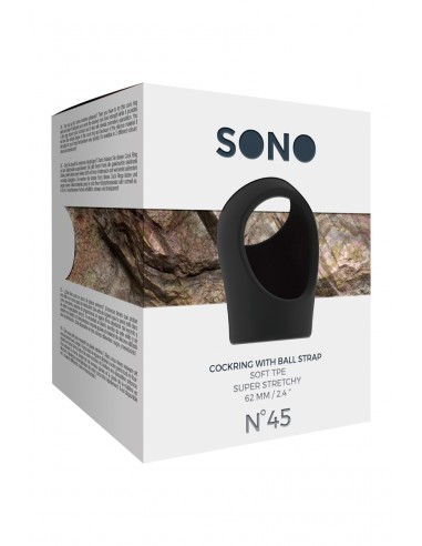  Cockring avec Ball Strap SONO 45 - Men Avenue - SexShop Gay