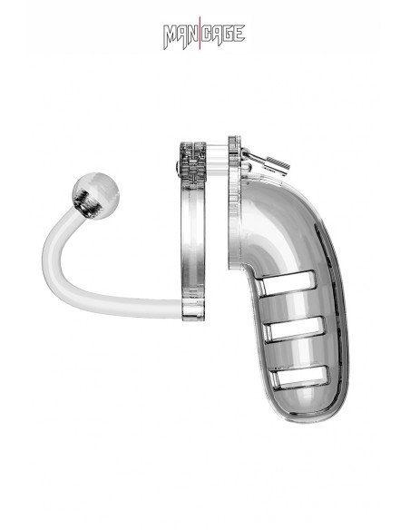 Cage de chasteté 14cm avec plug - ManCage 12 - Men Avenue - SexShop Gay