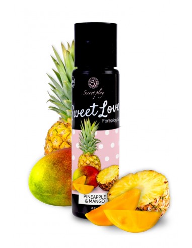  Lubrifiant comestible Ananas-Mangue - 60ml - Men Avenue - SexShop Gay