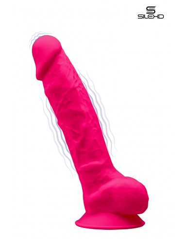  Vibromasseur double densité rose 20 cm - SilexD - Men Avenue - SexShop Gay