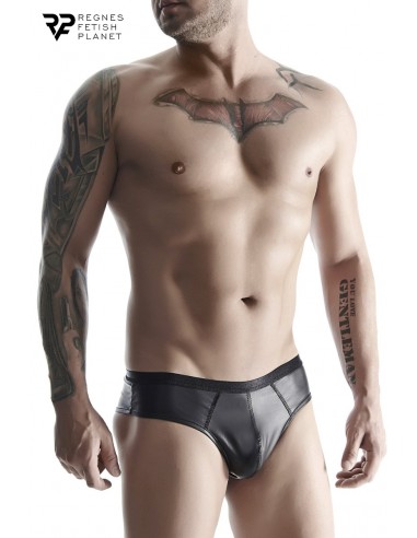  Slip noir wetlook - Regnes - Men Avenue - SexShop Gay