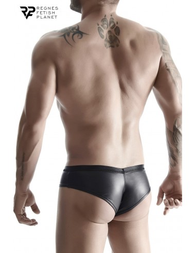  Slip noir wetlook - Regnes - Men Avenue - SexShop Gay