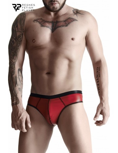  Slip rouge wetlook - Regnes - Men Avenue - SexShop Gay