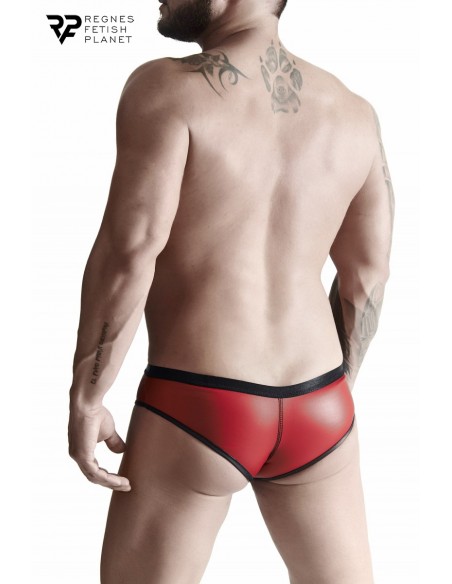  Slip rouge wetlook - Regnes - Men Avenue - SexShop Gay