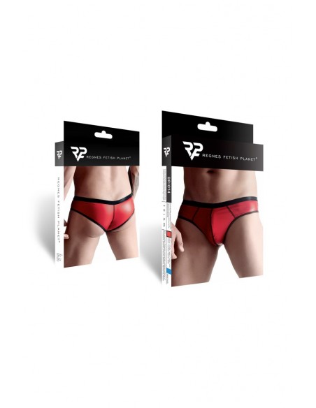  Slip rouge wetlook - Regnes - Men Avenue - SexShop Gay