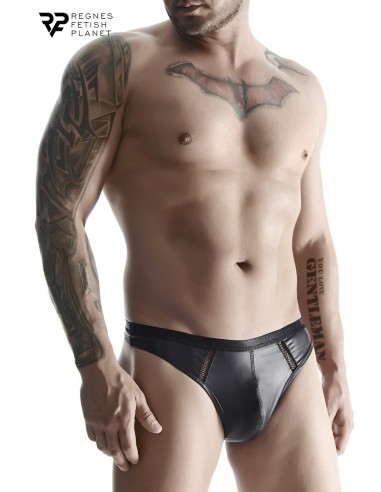  String wetlook noir - Regnes - Men Avenue - SexShop Gay