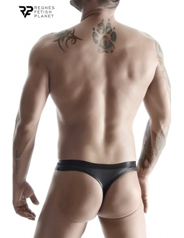  String wetlook noir - Regnes - Men Avenue - SexShop Gay