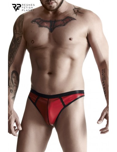  String en wetlook rouge - Regnes - Men Avenue - SexShop Gay