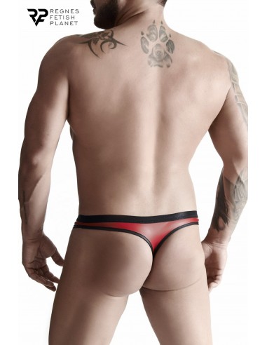  String en wetlook rouge - Regnes - Men Avenue - SexShop Gay