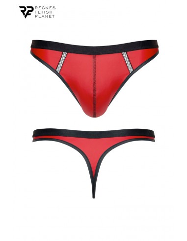  String en wetlook rouge - Regnes - Men Avenue - SexShop Gay