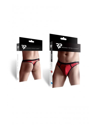  String en wetlook rouge - Regnes - Men Avenue - SexShop Gay