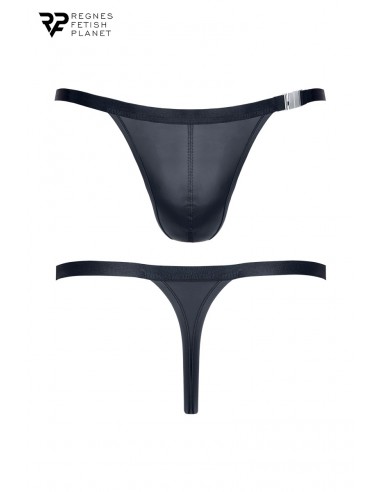  String noir wetlook - Regnes - Men Avenue - SexShop Gay
