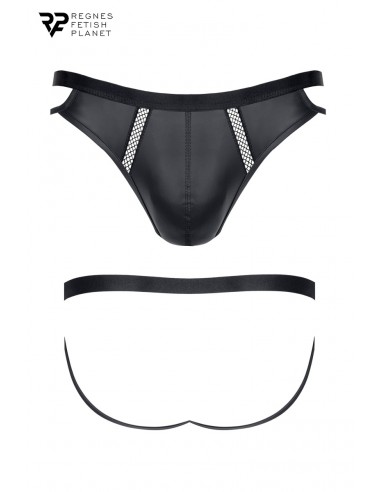  Jock strap noir wetlook - Regnes - Men Avenue - SexShop Gay