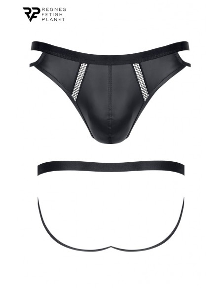  Jock strap noir wetlook - Regnes - Men Avenue - SexShop Gay