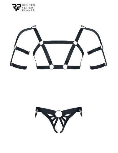  Ensemble harnais et jockstrap ouvert - Regnes - Men Avenue - SexShop Gay