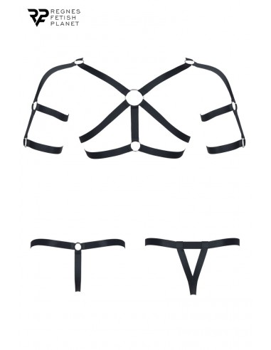  Ensemble harnais et deux strings ouverts - Regnes - Men Avenue - SexShop Gay