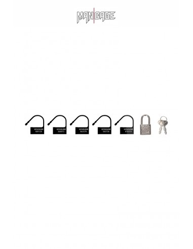  6 Cadenas  noir - Mancage - Men Avenue - SexShop Gay