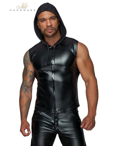  Veste à capuche sans manches H062 - Men Avenue - SexShop Gay